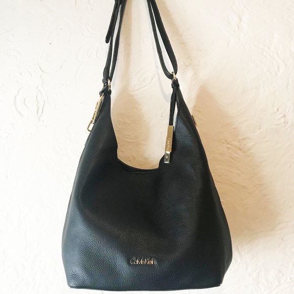 calvin klein strap hobo